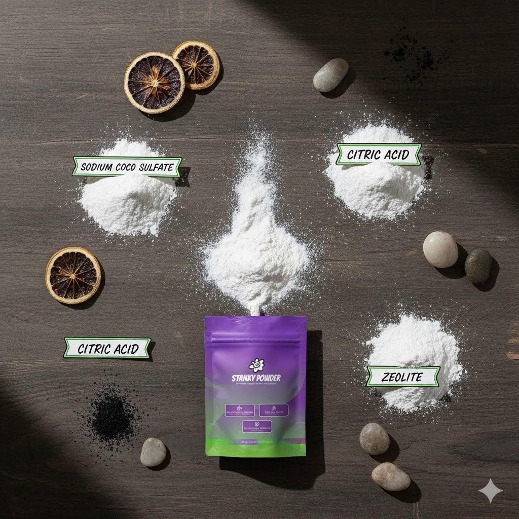 StankyPowder - Natural Bong & Pipe Cleaner