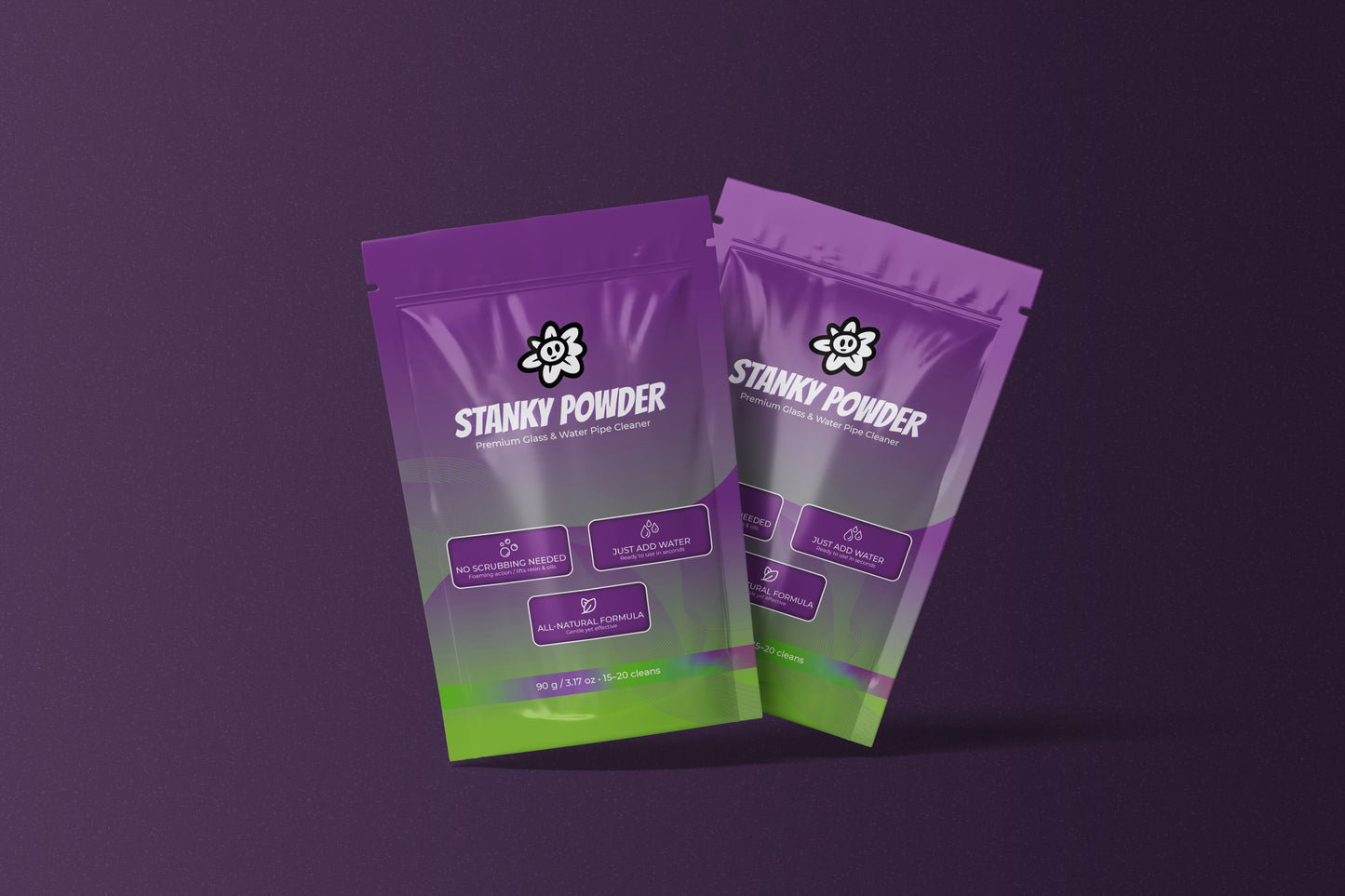 StankyPowder - Natural Bong & Pipe Cleaner